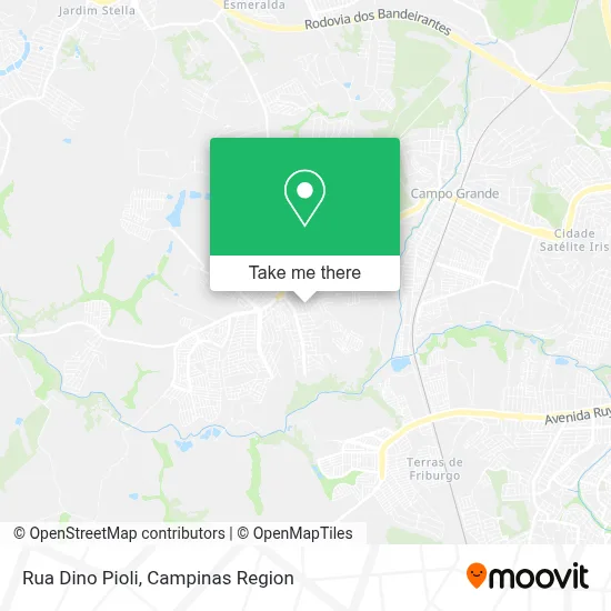 Rua Dino Pioli map
