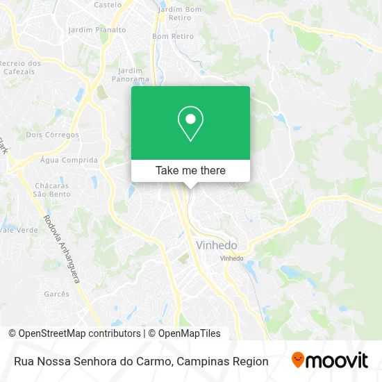 Rua Nossa Senhora do Carmo map