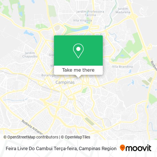 Feira Livre Do Cambui Terça-feira map