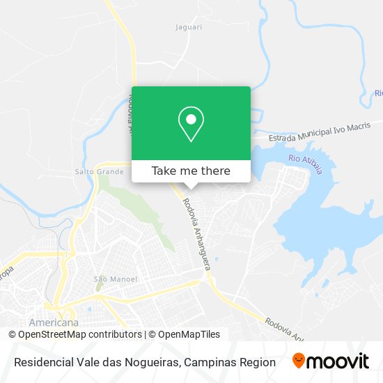 Residencial Vale das Nogueiras map