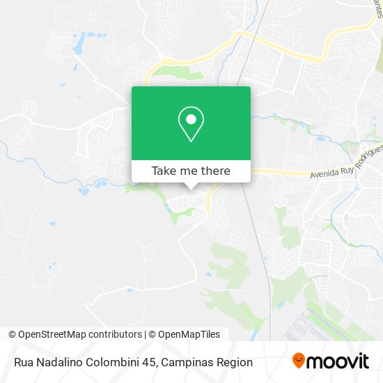 Rua Nadalino Colombini 45 map