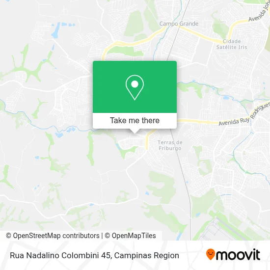 Rua Nadalino Colombini 45 map