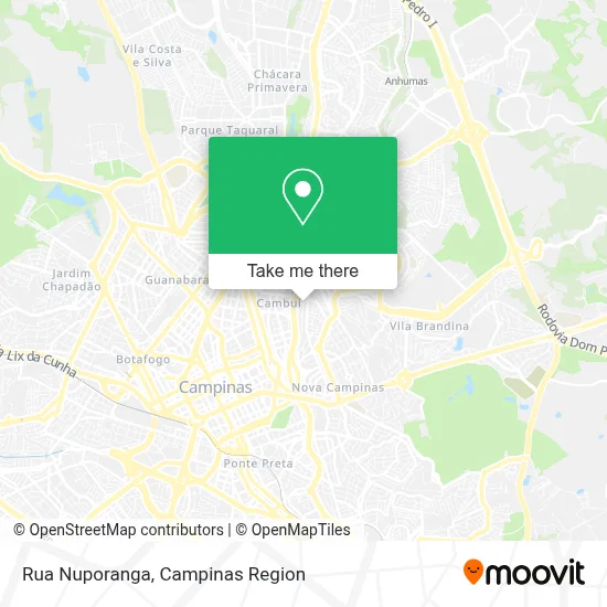 Rua Nuporanga map