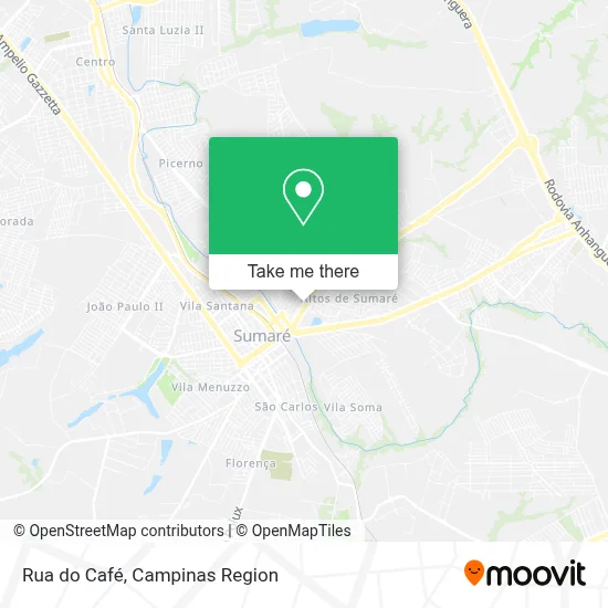 Rua do Café map