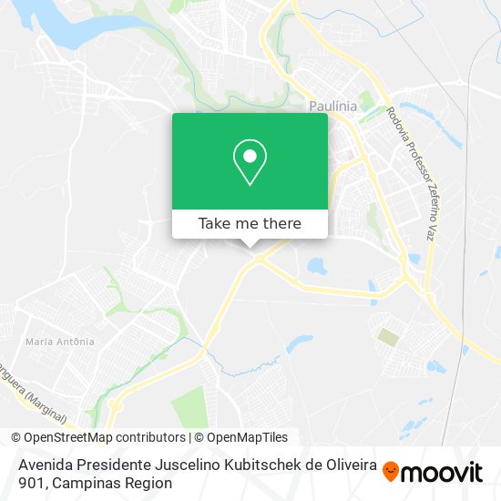 Mapa Avenida Presidente Juscelino Kubitschek de Oliveira 901