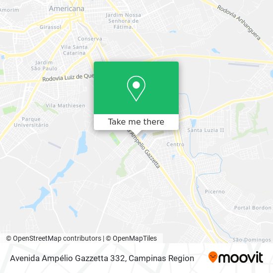 Avenida Ampélio Gazzetta 332 map