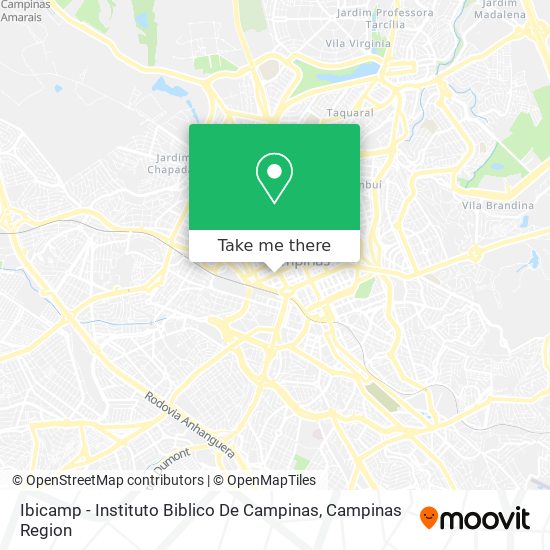 Ibicamp - Instituto Biblico De Campinas map