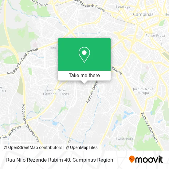 Rua Nilo Rezende Rubim 40 map