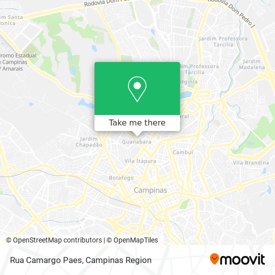 Mapa Rua Camargo Paes
