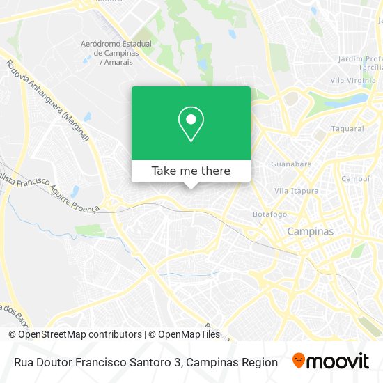 Rua Doutor Francisco Santoro 3 map