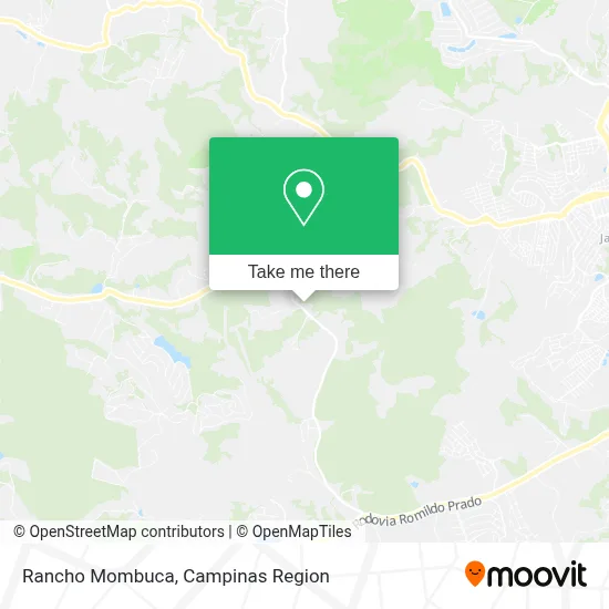 Rancho Mombuca map
