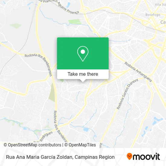 Rua Ana Maria García Zoldan map