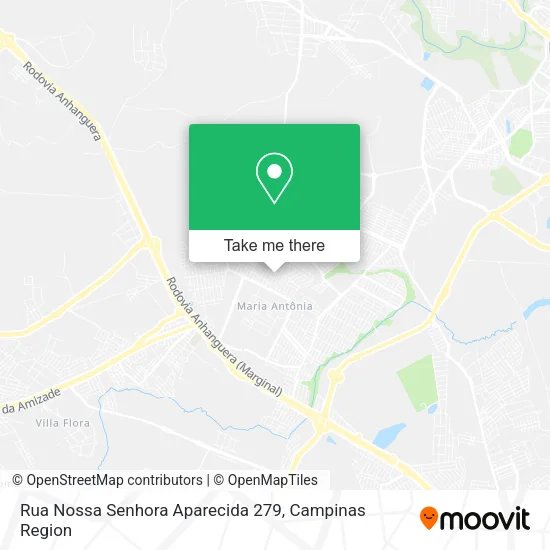 Rua Nossa Senhora Aparecida 279 map