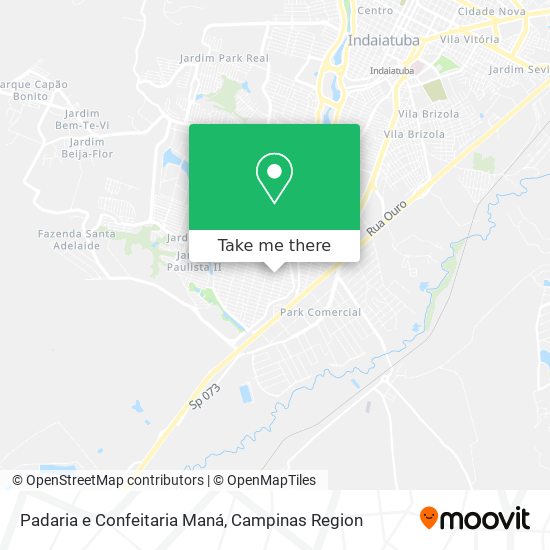Padaria e Confeitaria Maná map