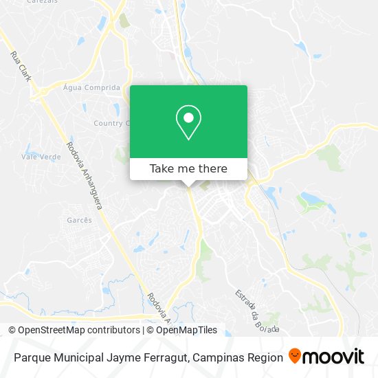 Parque Municipal Jayme Ferragut map