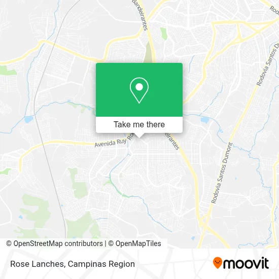 Rose Lanches map