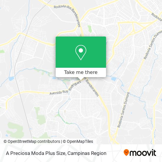 A Preciosa Moda Plus Size map