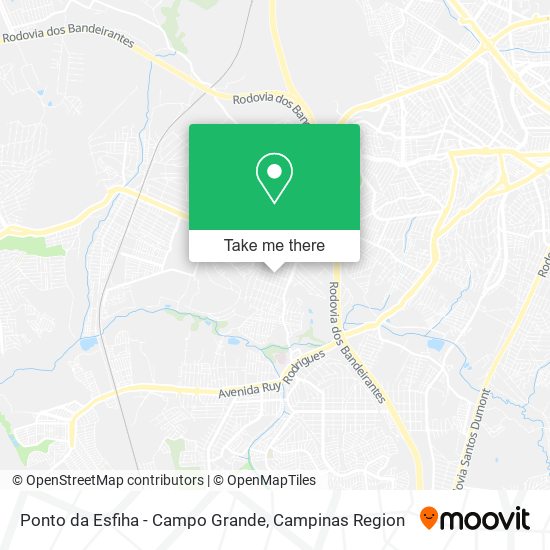 Ponto da Esfiha - Campo Grande map