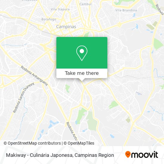 Makiway - Culinária Japonesa map