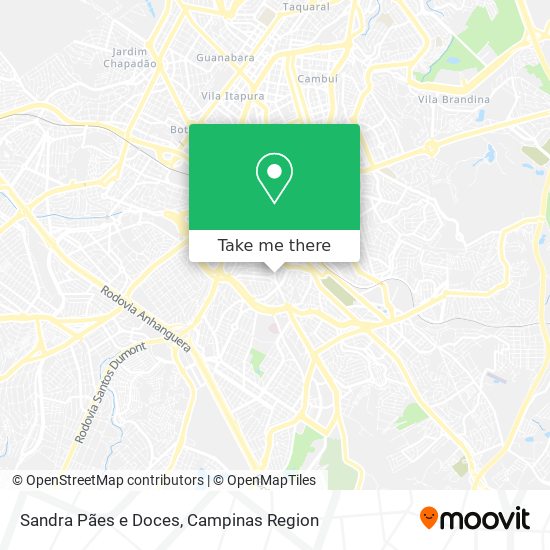 Sandra Pães e Doces map