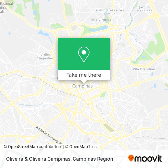 Oliveira & Oliveira Campinas map