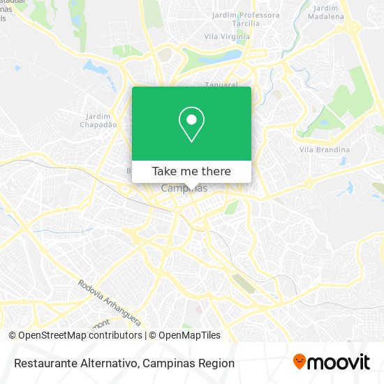 Restaurante Alternativo map