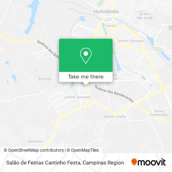 Salão de Festas Cantinho Festa map