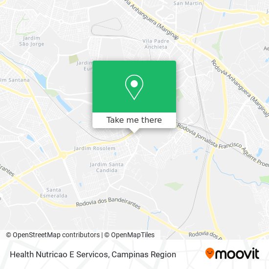 Health Nutricao E Servicos map