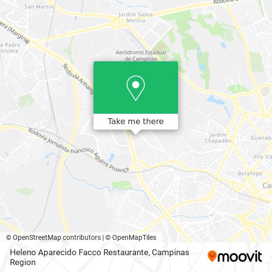 Heleno Aparecido Facco Restaurante map