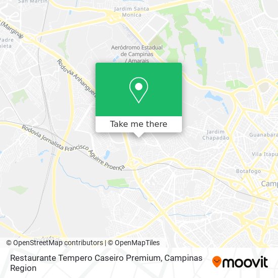 Restaurante Tempero Caseiro Premium map