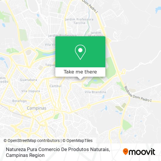 Natureza Pura Comercio De Produtos Naturais map