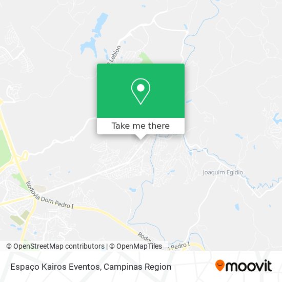 Espaço Kairos Eventos map