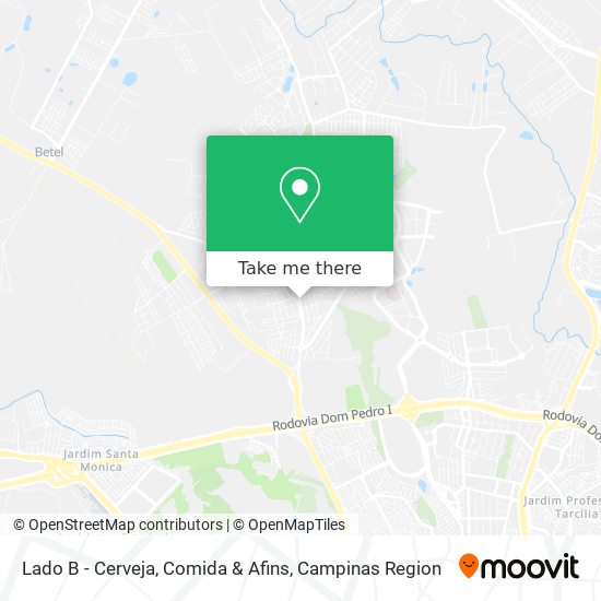 Lado B - Cerveja, Comida & Afins map