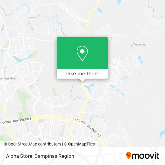 Alpha Store map