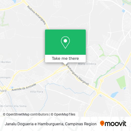Janalu Dogueria e Hamburgueria map