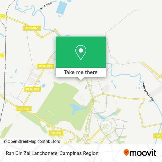 Ran Cin Zai Lanchonete map