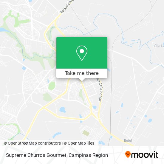 Supreme Churros Gourmet map