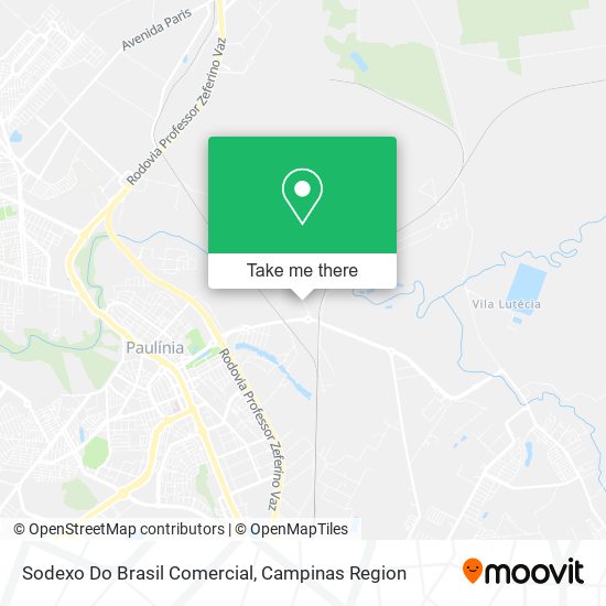 Sodexo Do Brasil Comercial map