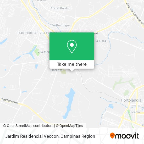 Jardim Residencial Veccon map
