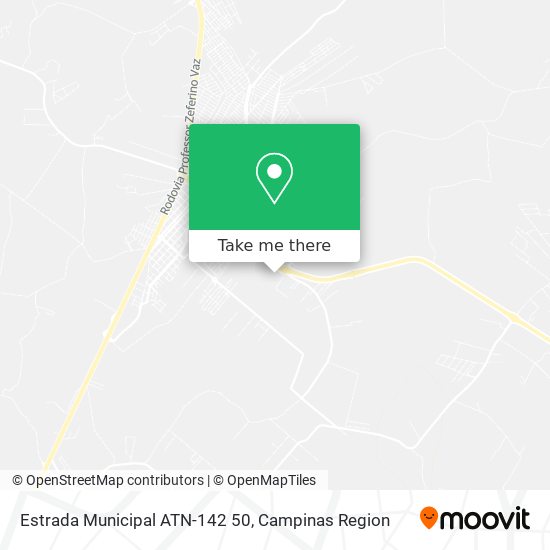 Mapa Estrada Municipal ATN-142 50