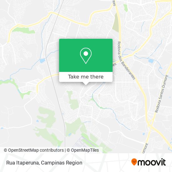 Rua Itaperuna map