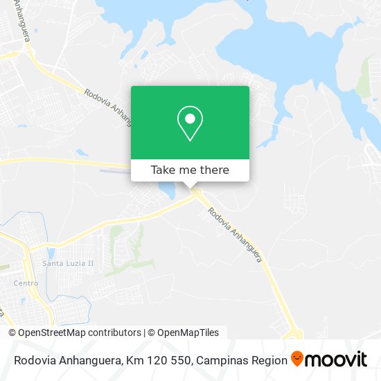 Rodovia Anhanguera, Km 120 550 map