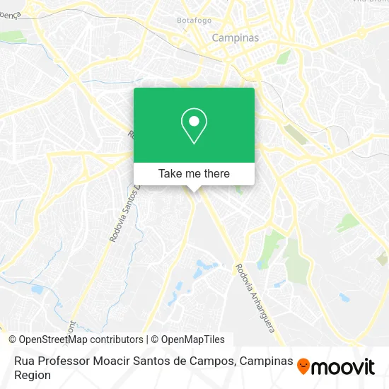 Rua Professor Moacir Santos de Campos map