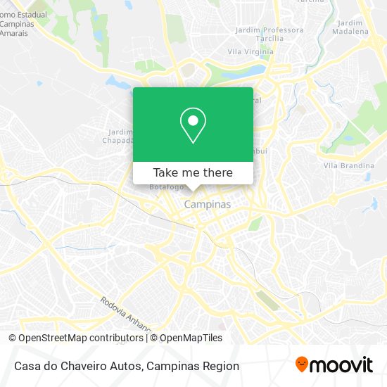 Casa do Chaveiro Autos map