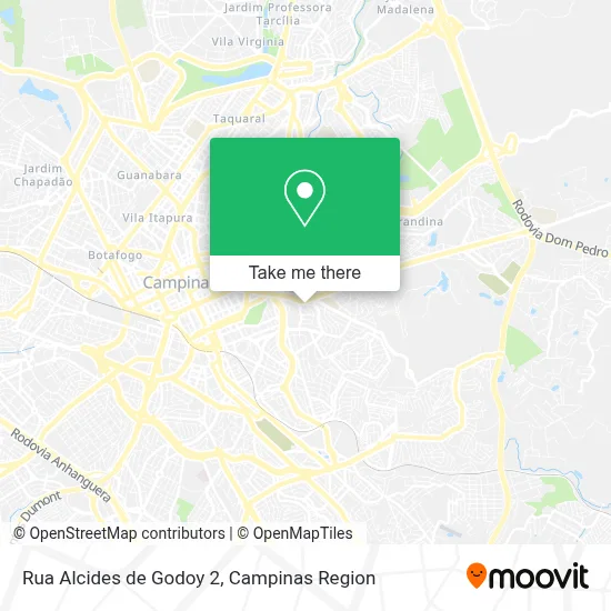 Rua Alcides de Godoy 2 map