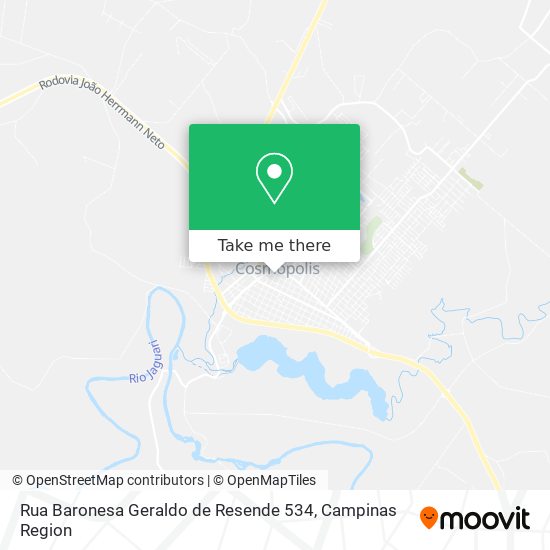 Rua Baronesa Geraldo de Resende 534 map