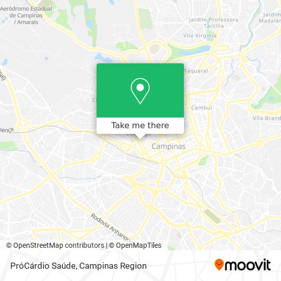 PróCárdio Saúde map