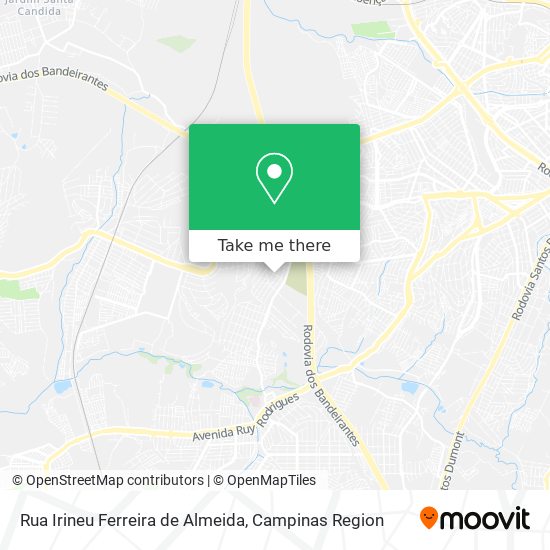 Rua Irineu Ferreira de Almeida map