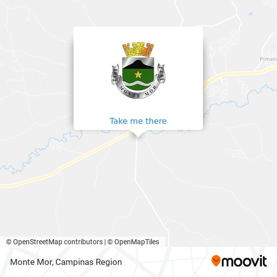 Monte Mor map