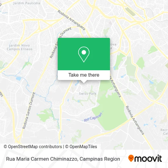 Rua Maria Carmen Chiminazzo map
